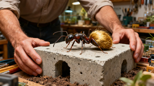 Camponotus auriventris Care Guide: Housing the Monster-Head Carpenter Ant