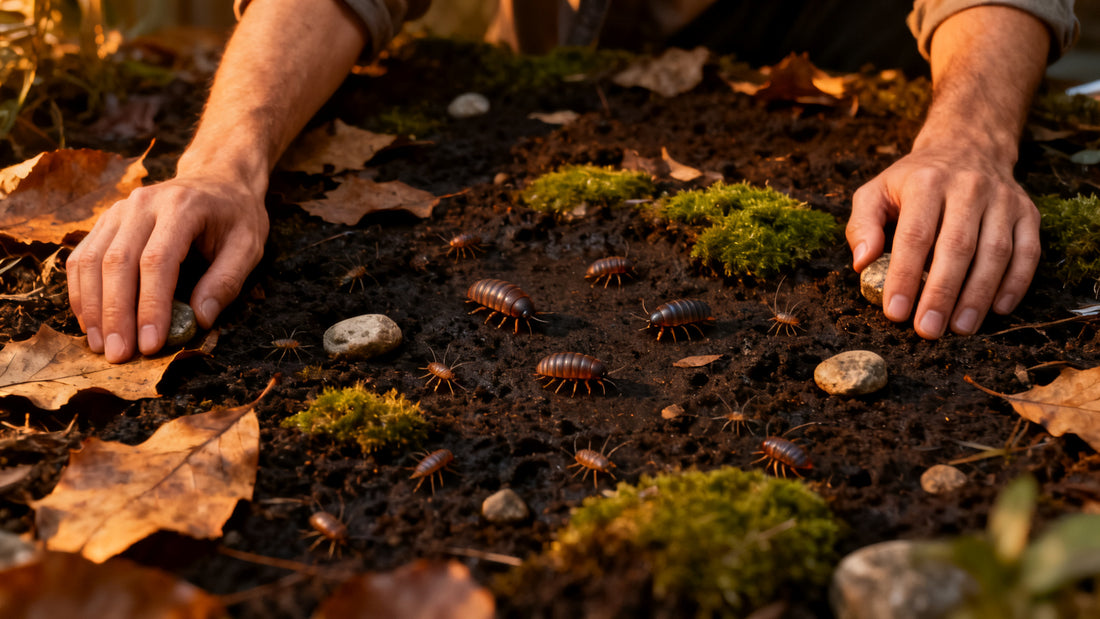 Isopods and Springtails as a Clean-Up Crew in Your Ant Vivarium