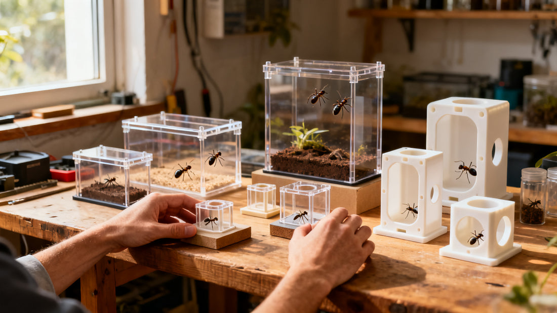 Formicarium Size Guide: How to Choose the Right Nest for Every Colony Stage
