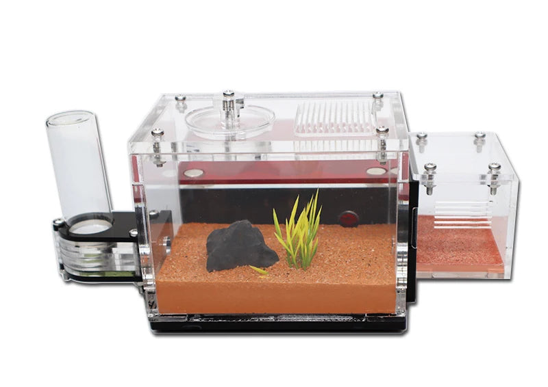 Concrete Ant Farm with Water Tower + Garbage Area