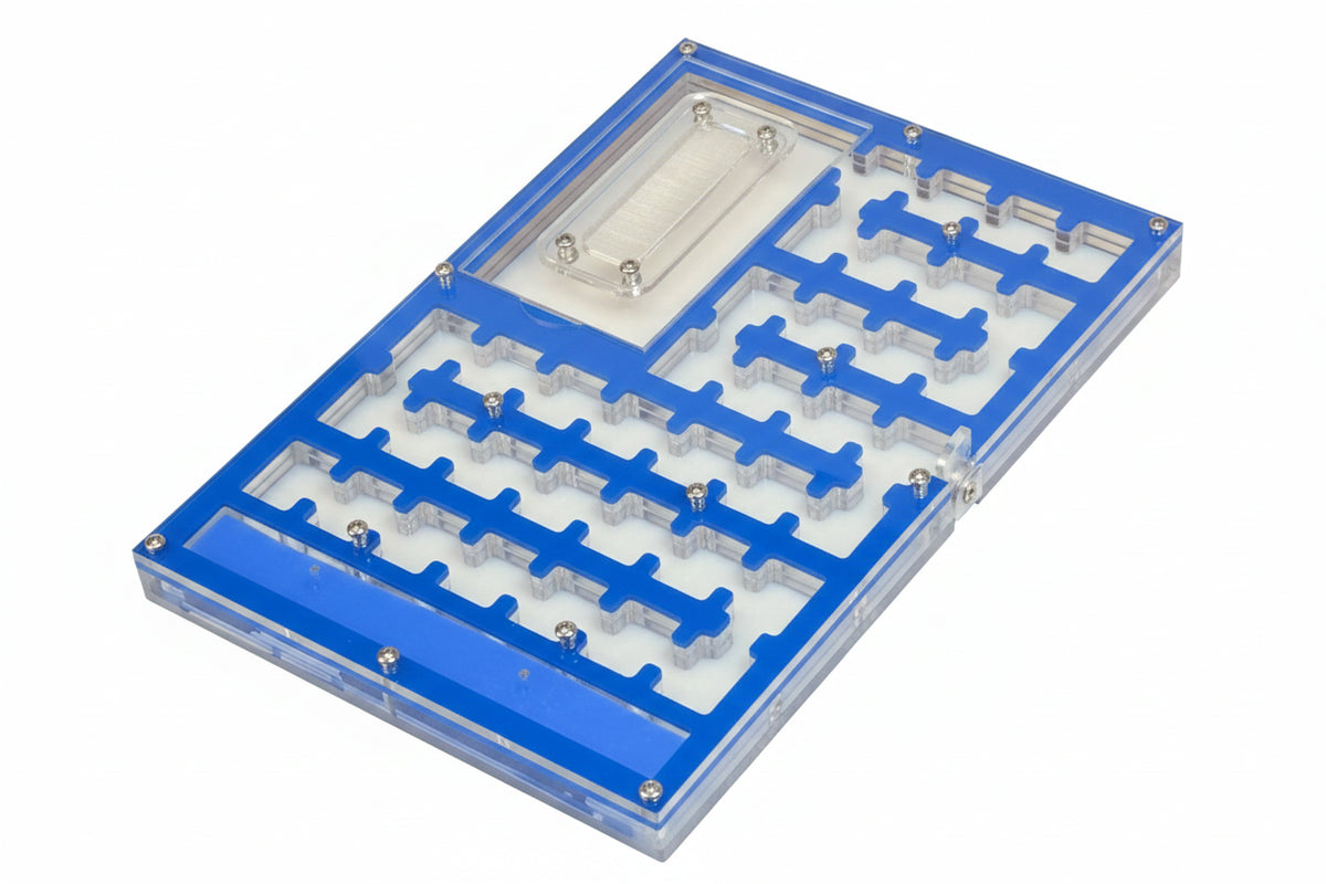 Ant farm frame color options: green, blue, deep blue, red, white