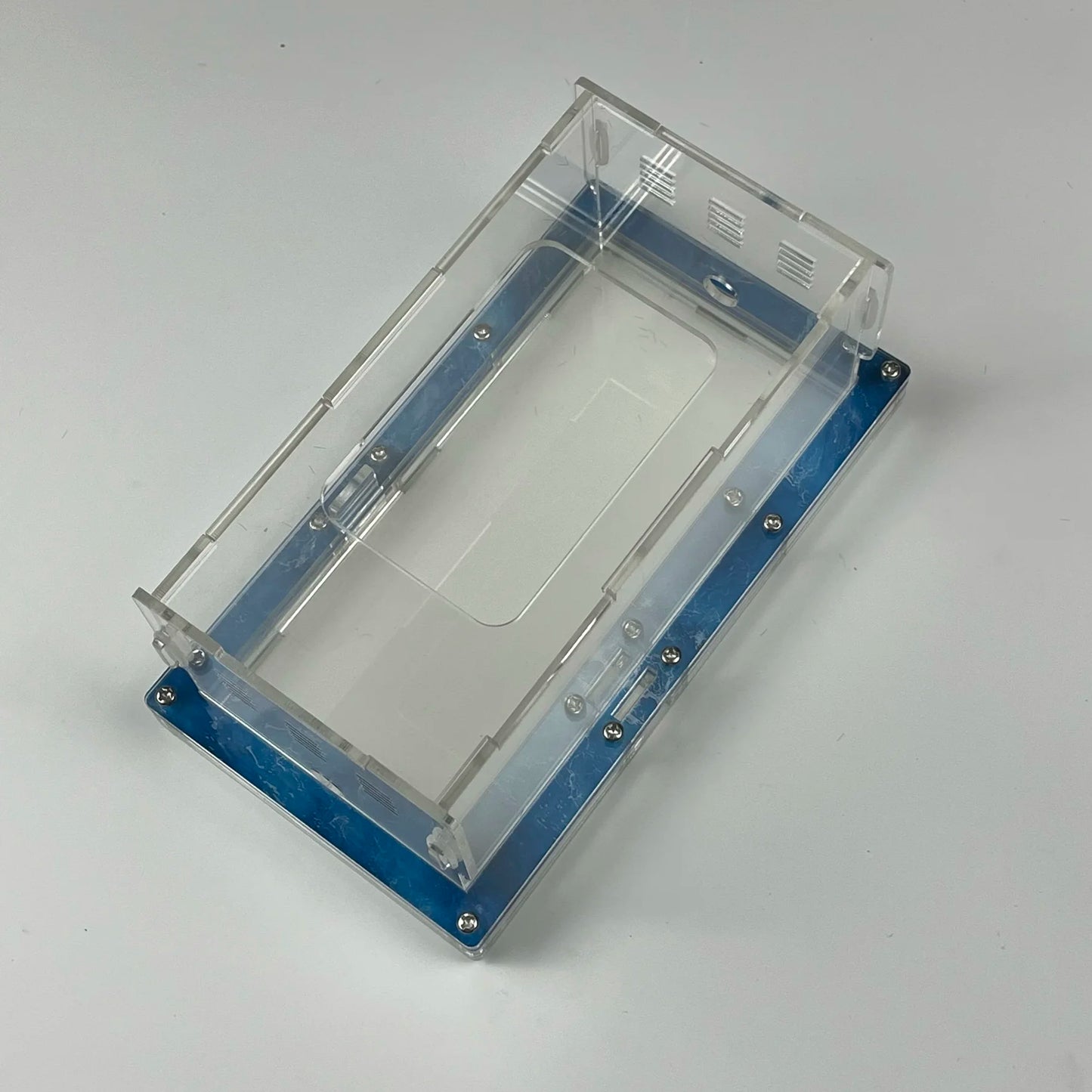 Modular Ant Farm Formicarium with Expansion Ports, Acrylic + Concrete