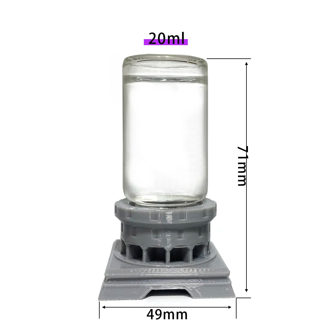 Glass ant waterer 30ml for large Camponotus or Messor colony