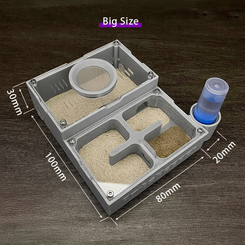 AntsKeeper 4-Room Ant Farm with Dry-Wet Separation