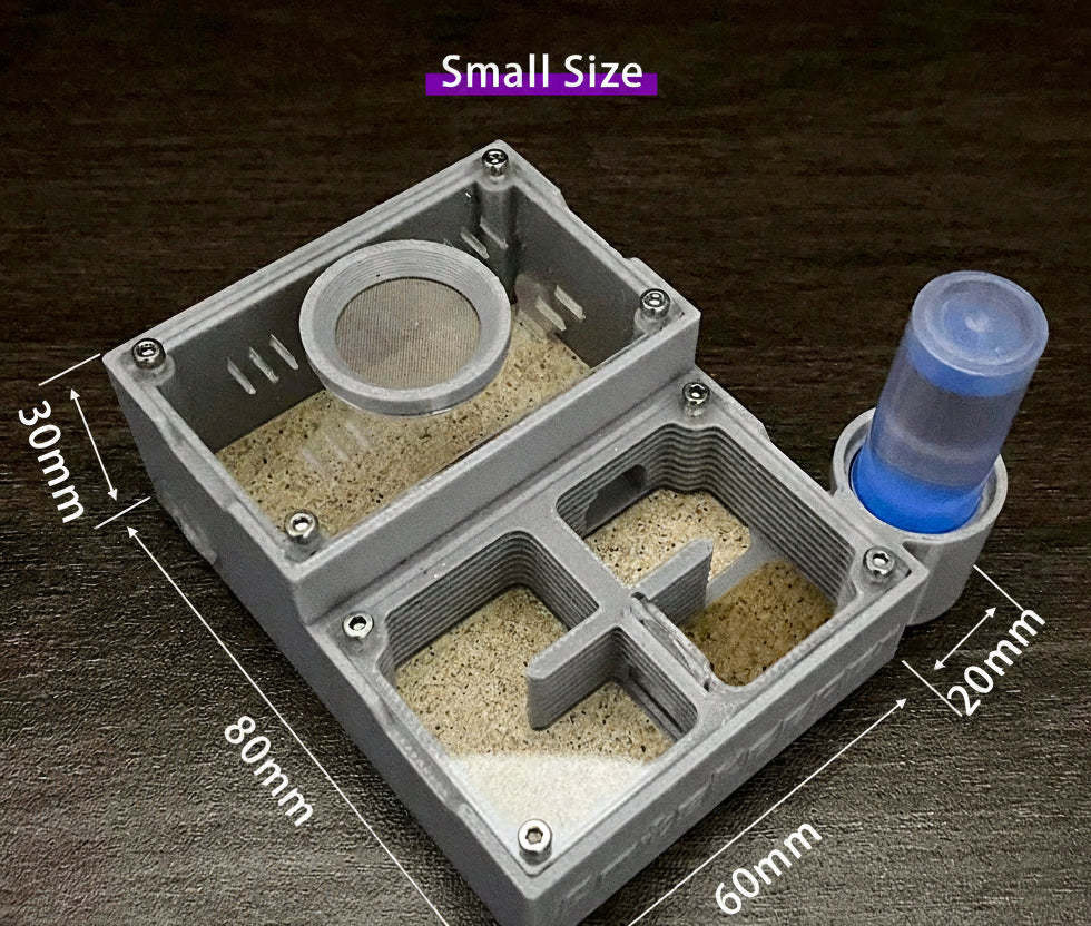 AntsKeeper 4-Room Ant Farm with Dry-Wet Separation
