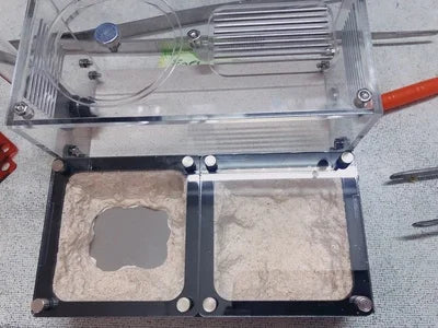 Concrete Expandable Ant Farm Formicarium with Hunting Area
