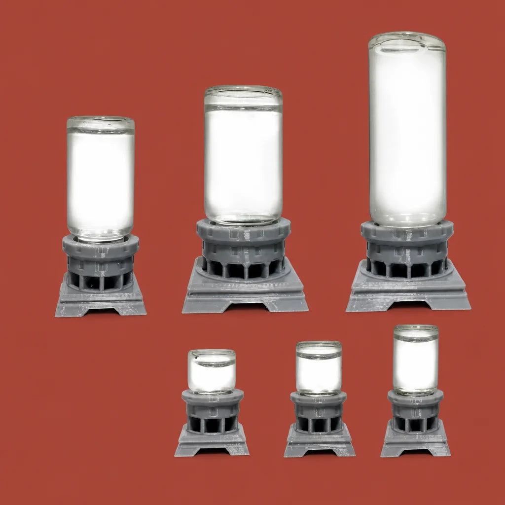 Glass ant waterer feeder 1ml to 30ml no-drown design product shot