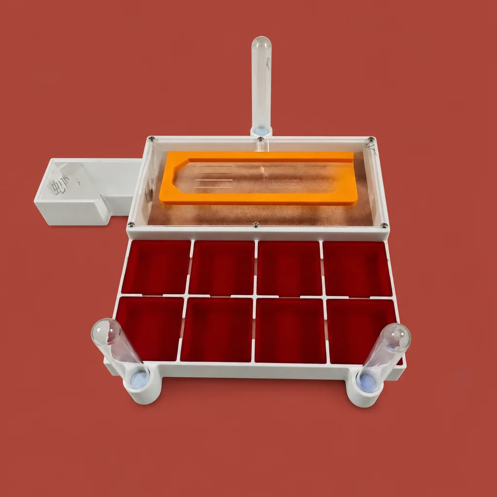 LP08 flat ant nest with dry and wet separation, full product view