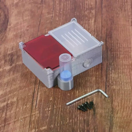 [Four Section]Flat Ant Farm With Indepedent Rooms For Ants Keeper , Ant Hill House Nest For Small And Middle Ants Colony : rotation 360