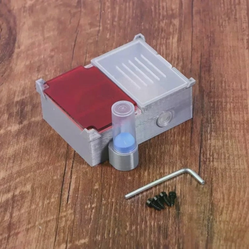 [Four Section]Flat Ant Farm With Indepedent Rooms For Ants Keeper , Ant Hill House Nest For Small And Middle Ants Colony : rotation 360